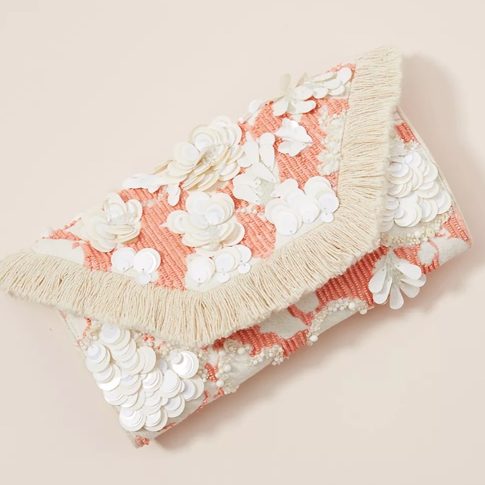 Anthropologie Celia Clutch NWT